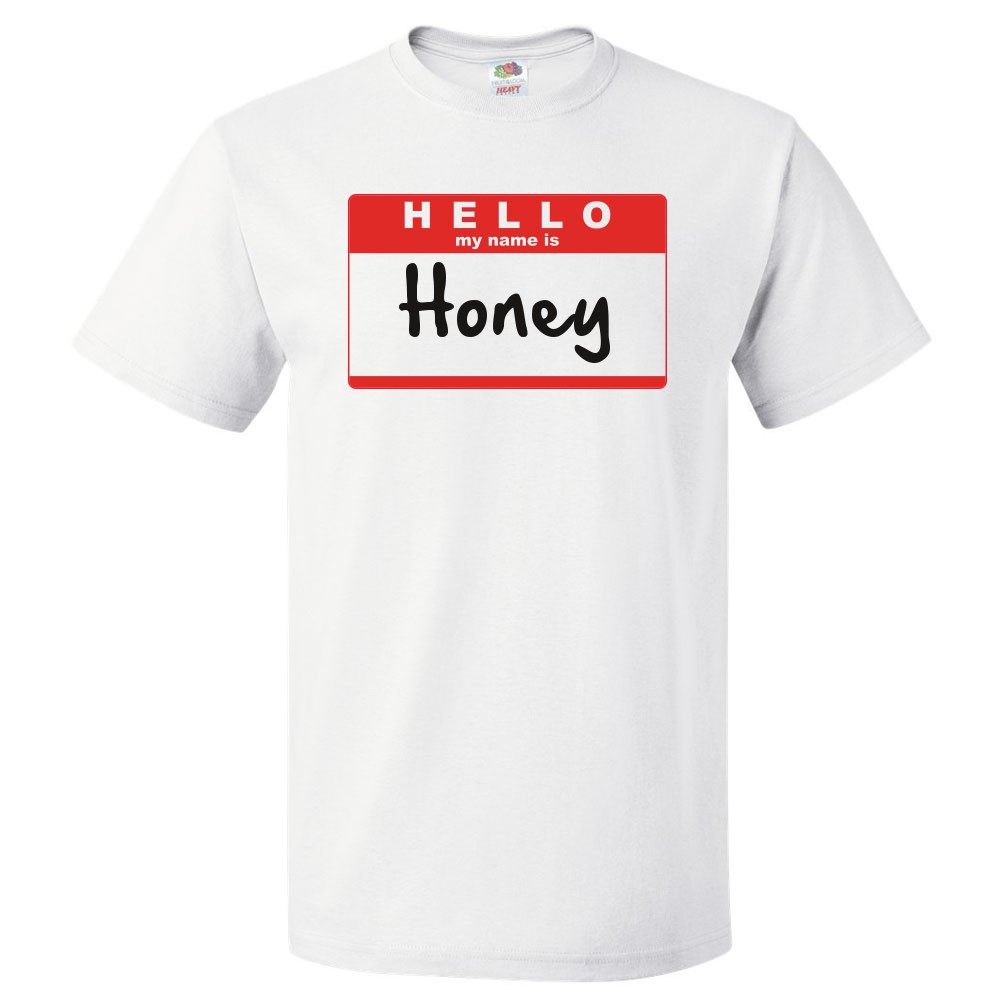 Honey name t shirt Clearance